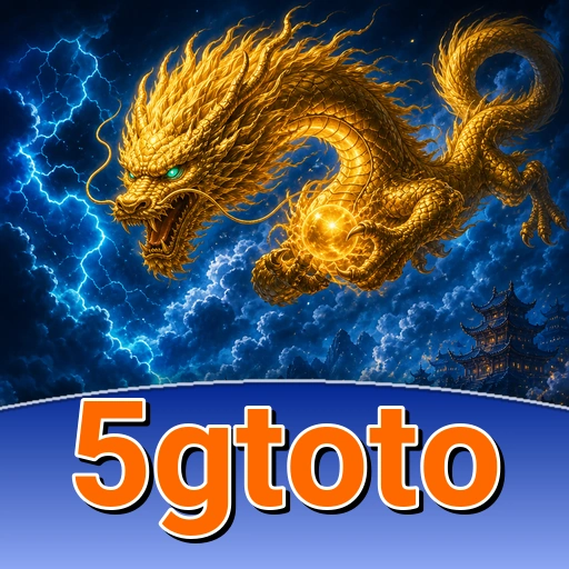 Beranda aplikasi 5gtoto setelah terbuka
